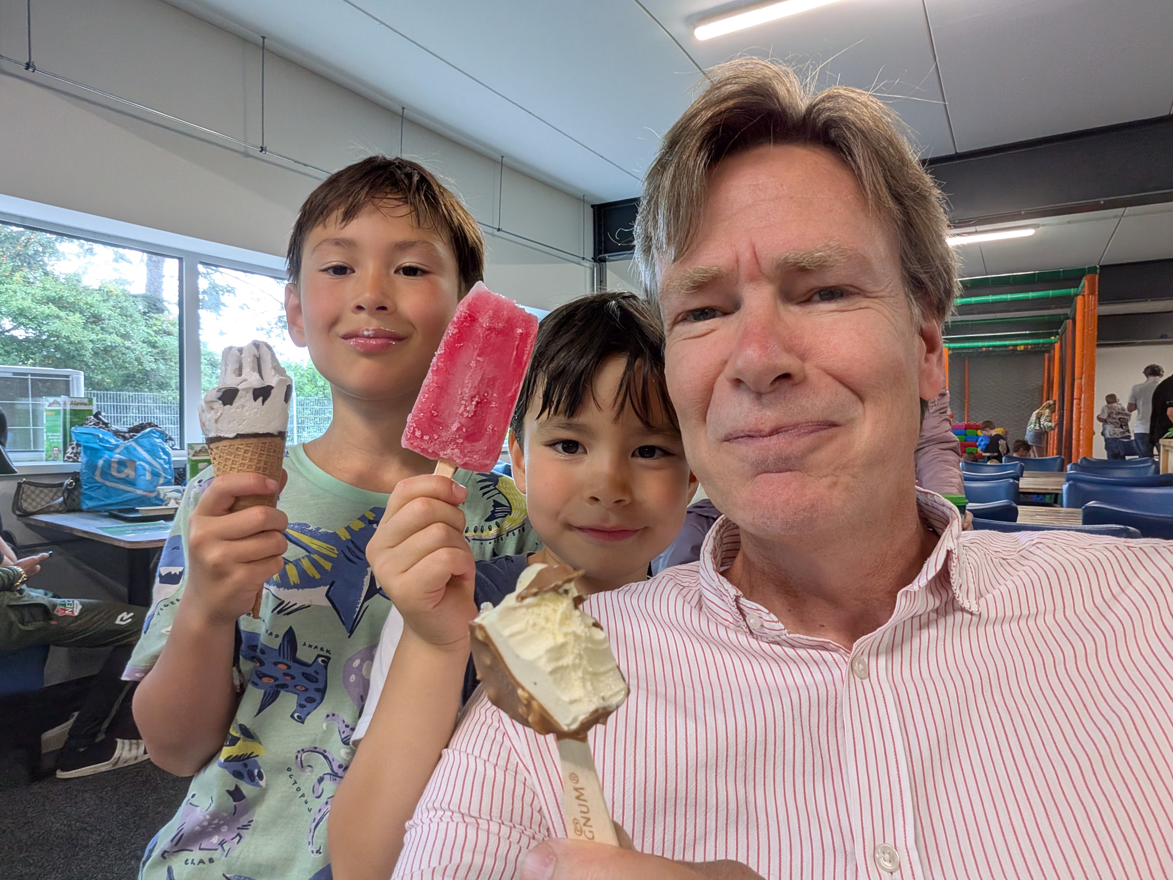Post-Playground Ice Cream Treats