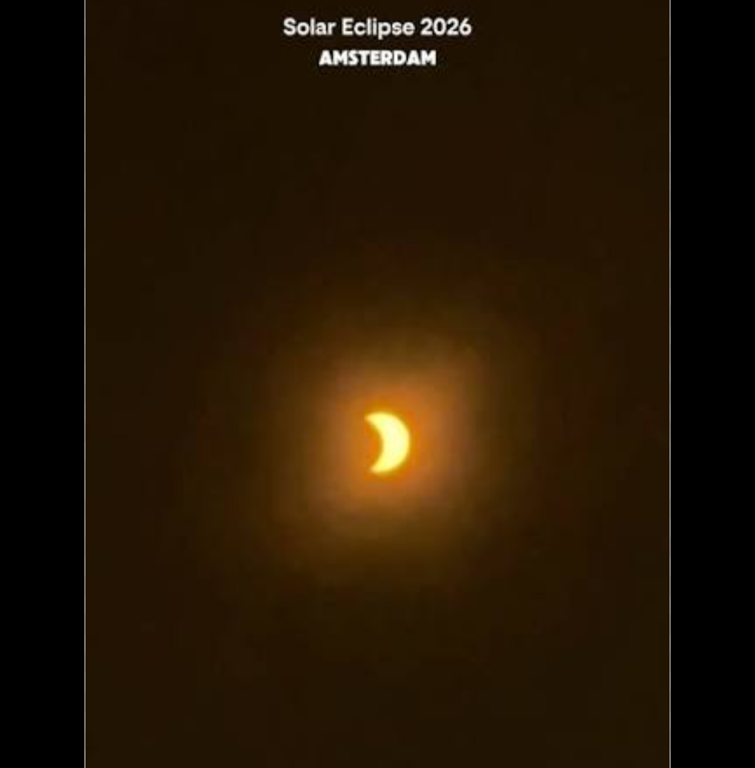 Partial solar eclipse photo 6